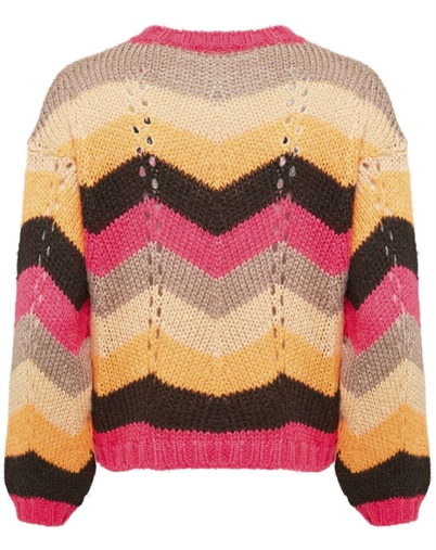 Lene Beier x Lind - LBVind i håret Strik - Orange